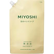 Amazon | MIYOSHI ミヨシ石鹸 無添加 泡の洗顔せっけん リフィル 180ml